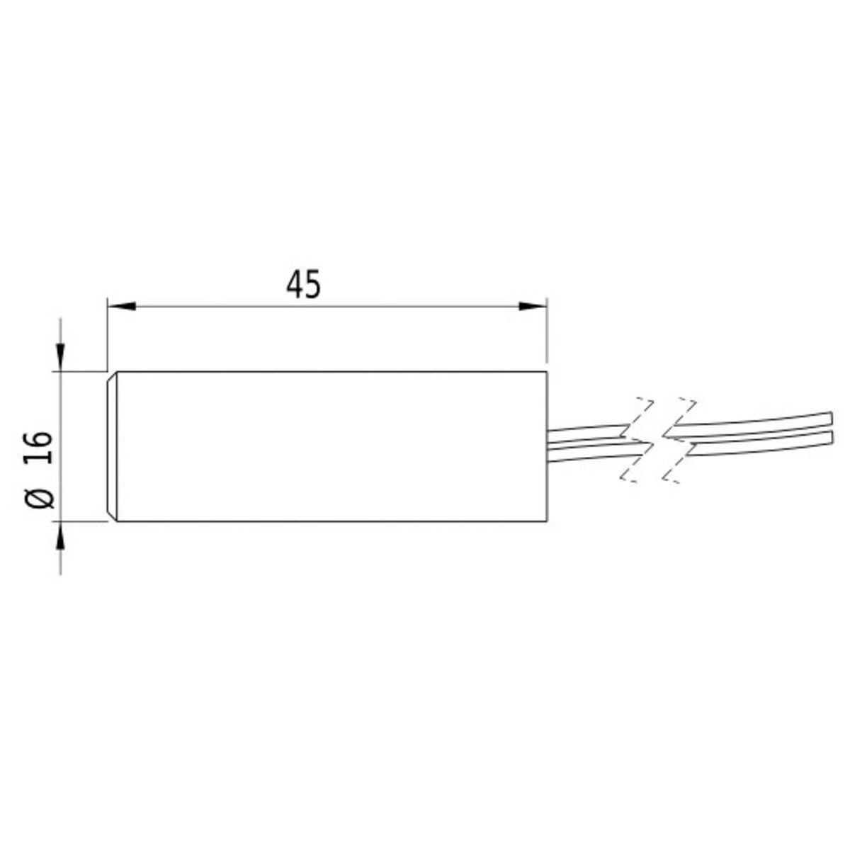 Picotronic Lasermodul Laser Modul Kreuz Rot Aluminium Anschlusskabel 100 mm - 2050005493848
