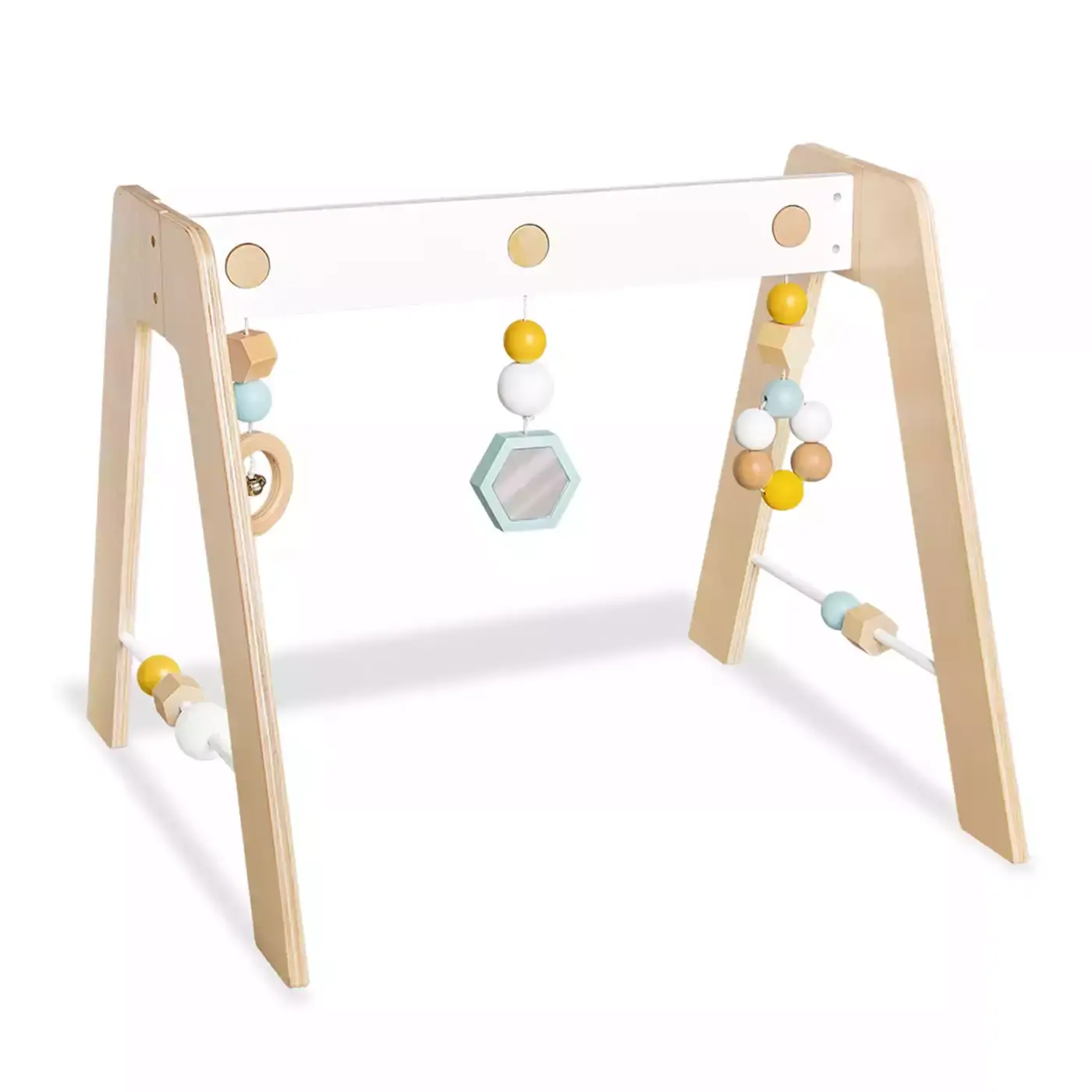 Pinolino Babygym Spieltrapez Motoriktrainer Baby Greifspielzeug Bunt Holz B-Ware - 4035769051709