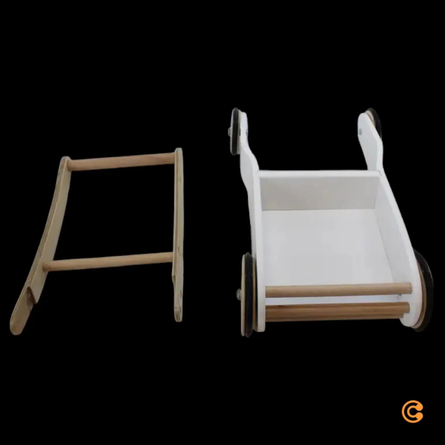 B-Ware Pinolino Lauflernwagen Uli Baby Lauflernhilfe Weiß Buchenholz Siehe Text/Foto - 2000577194308