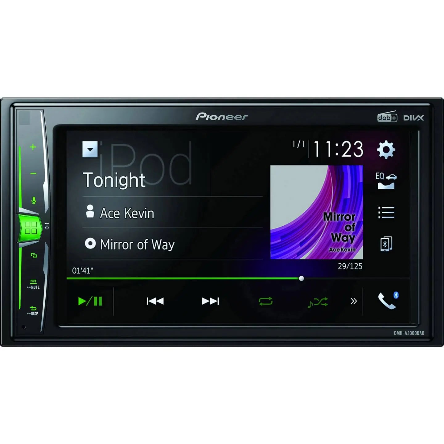B-Ware Pioneer Autoradio Moniceiver Doppel Din Radio Usb Bluetooth Dab+ Rgb 6,2" - 4988028449161