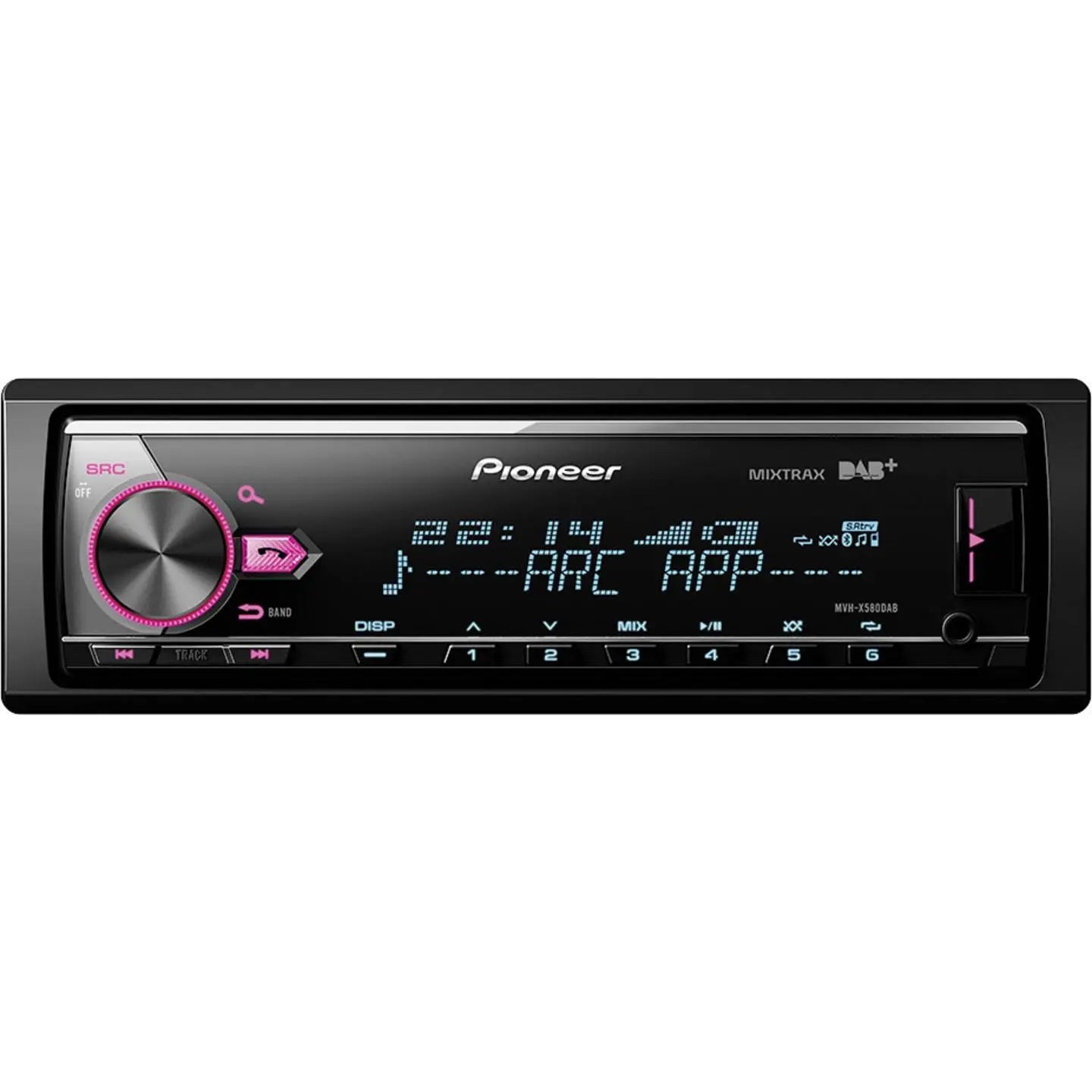 B-Ware Pioneer Autoradio Radioempfänger Bluetooth Dab+ Tuner Schwarz Multicolor Usb - 4988028319570