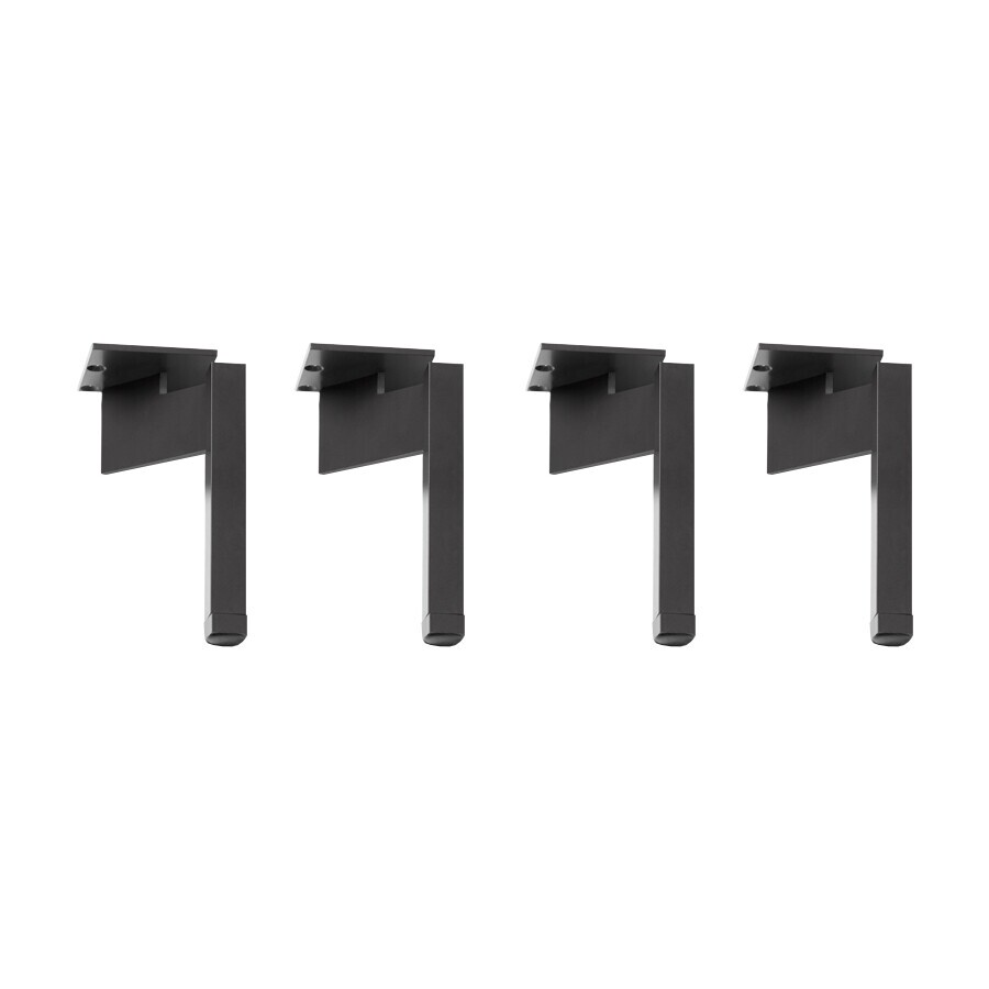 Piure Nex Pur Box 2.0 Eckfüße 4er Set Kohlegrau Möbelfüße Stamdfüße B-Ware - 4251384257122