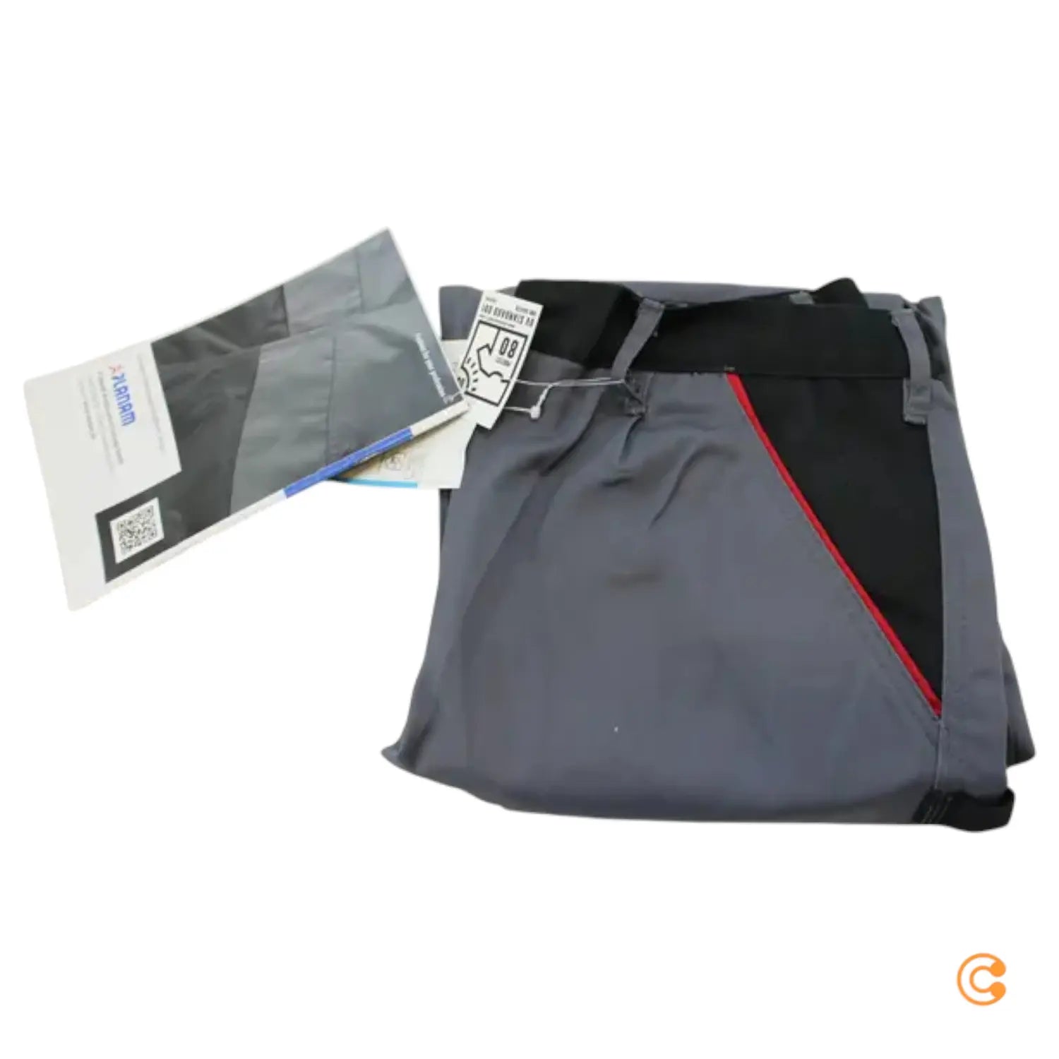 B-Ware Planam Bundhose Arbeitshose Highline Größe 46 Schiefer Schwarz Rot Planam - 4030913068305