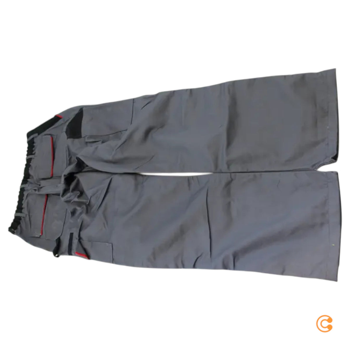 PLANAM Bundhose Arbeitshose Highline Größe 46 schiefer schwarz rot PLANAM - 4030913068305