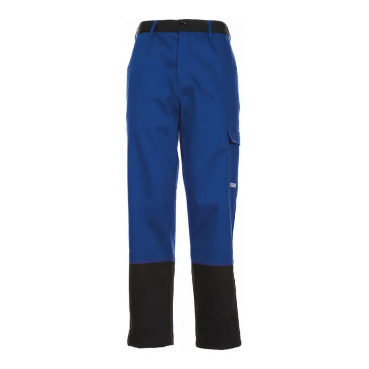 B-Ware Planam Bundhose Arbeitshose Weld Shield Hose Kornblau Schwarz Größe 60 - 4030913934242