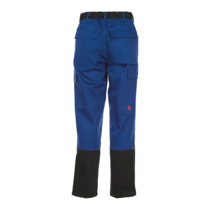 B-Ware Planam Bundhose Arbeitshose Weld Shield Hose Kornblau Schwarz Größe 60 - 4030913934242