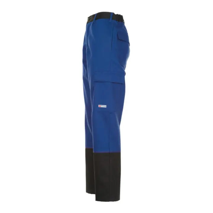 B-Ware Planam Bundhose Arbeitshose Weld Shield Hose Kornblau Schwarz Größe 60 - 4030913934242