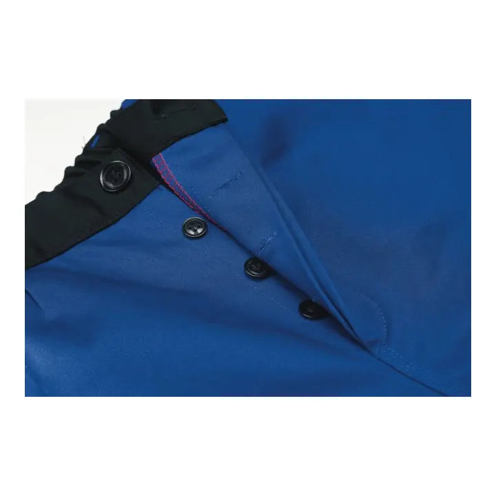 B-Ware Planam Bundhose Arbeitshose Weld Shield Hose Kornblau Schwarz Größe 60 - 4030913934242