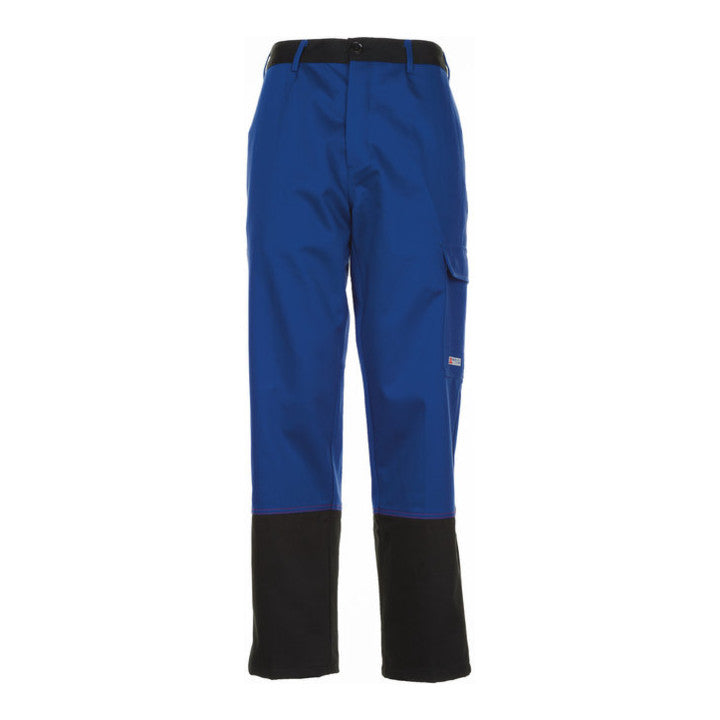 Planam Bundhose Arbeitshose Weld Shield Hose kornblau schwarz Größe 60 - 4030913934242