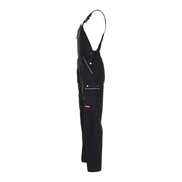 Planam Latzhose Arbeitshose Canvas 320 Schwarzschwarz Größe 54 Herrenbekleidung B-Ware