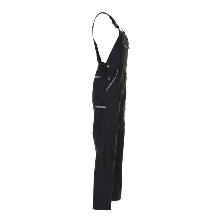 Planam Latzhose Arbeitshose Canvas 320 Schwarzschwarz Größe 54 Herrenbekleidung B-Ware