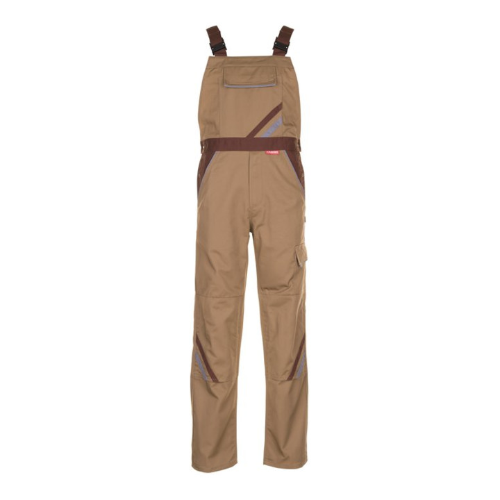 Planam Latzhose Arbeitshose Bundhose Khaki Braun Zink Größe 98 Herrenhose B-Ware - 4030913070988