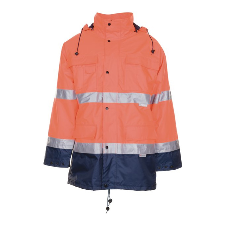 Planam Warnschutz Parka Jacke Arbeitskleidung Orange Marine Xxl Schutzbekleidung B-Ware - 4030913019000