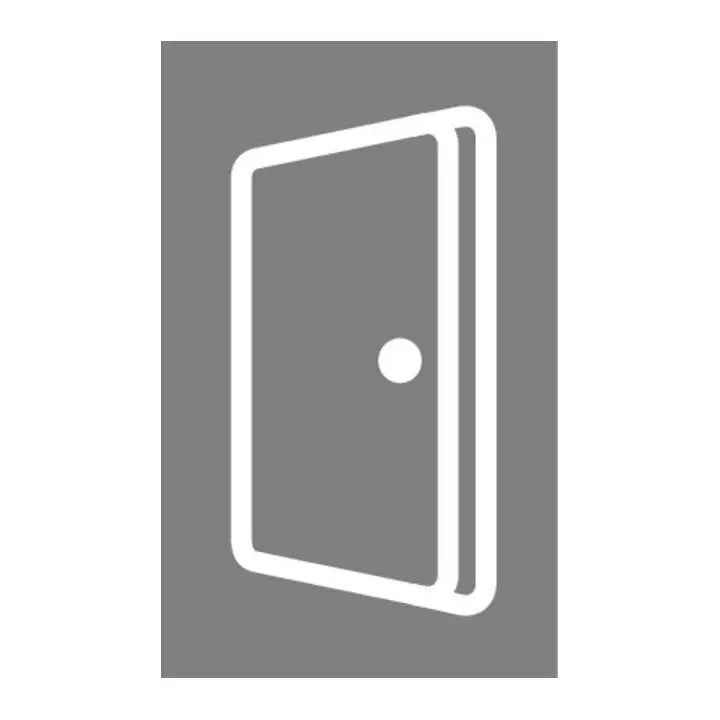 B-Ware Planet Assa Abloy Türdichtung Türbodendichtung Hs Aluminium 835mm Innentür Grau - 7612231002444