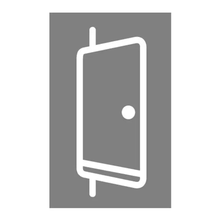 B-Ware Planet Assa Abloy Türdichtung Türbodendichtung Hs Aluminium 835mm Innentür Grau - 7612231002444