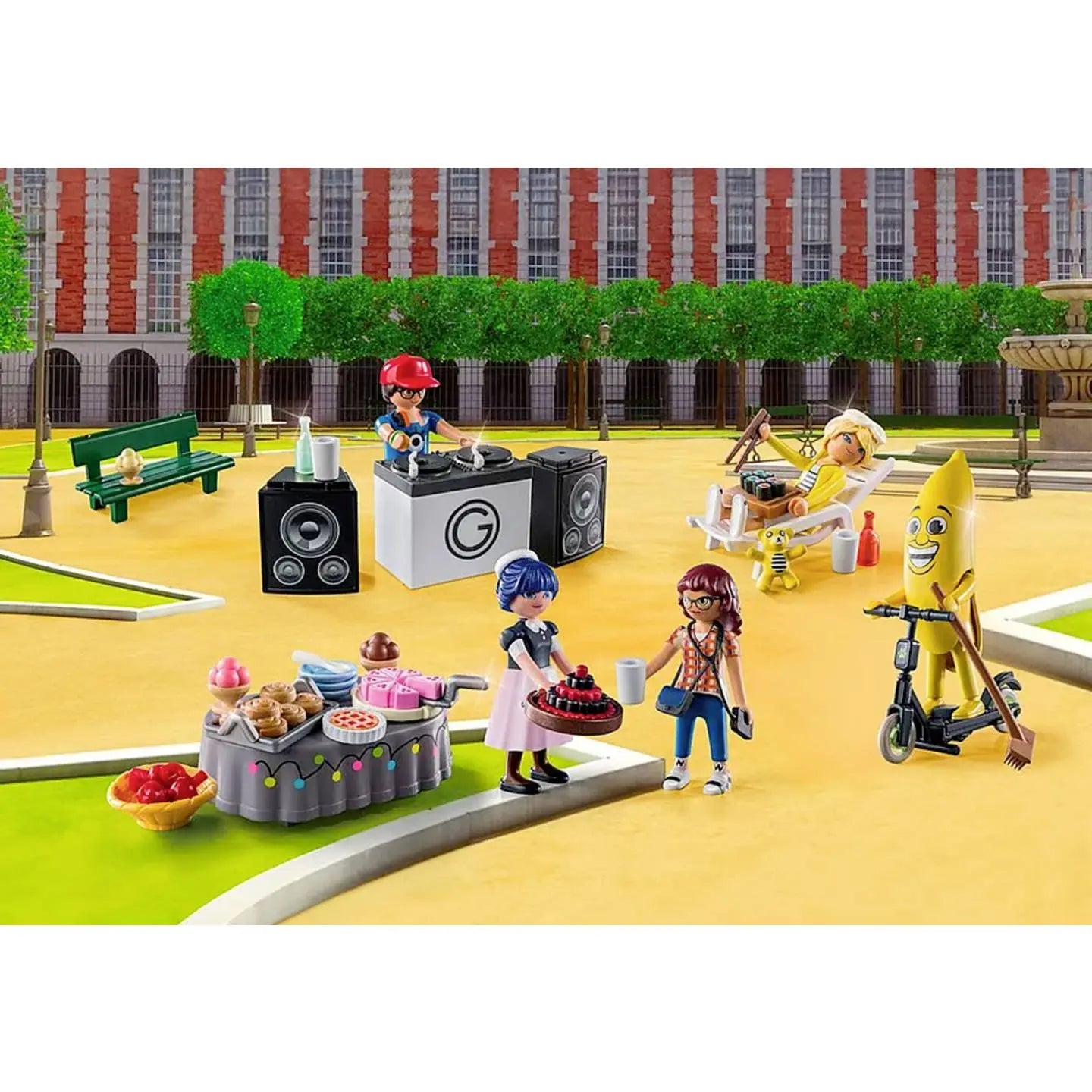 B-Ware Playmobil Adventskalender Kalender Miraculous Picknick Paris Figuren 71344 - 4008789713445