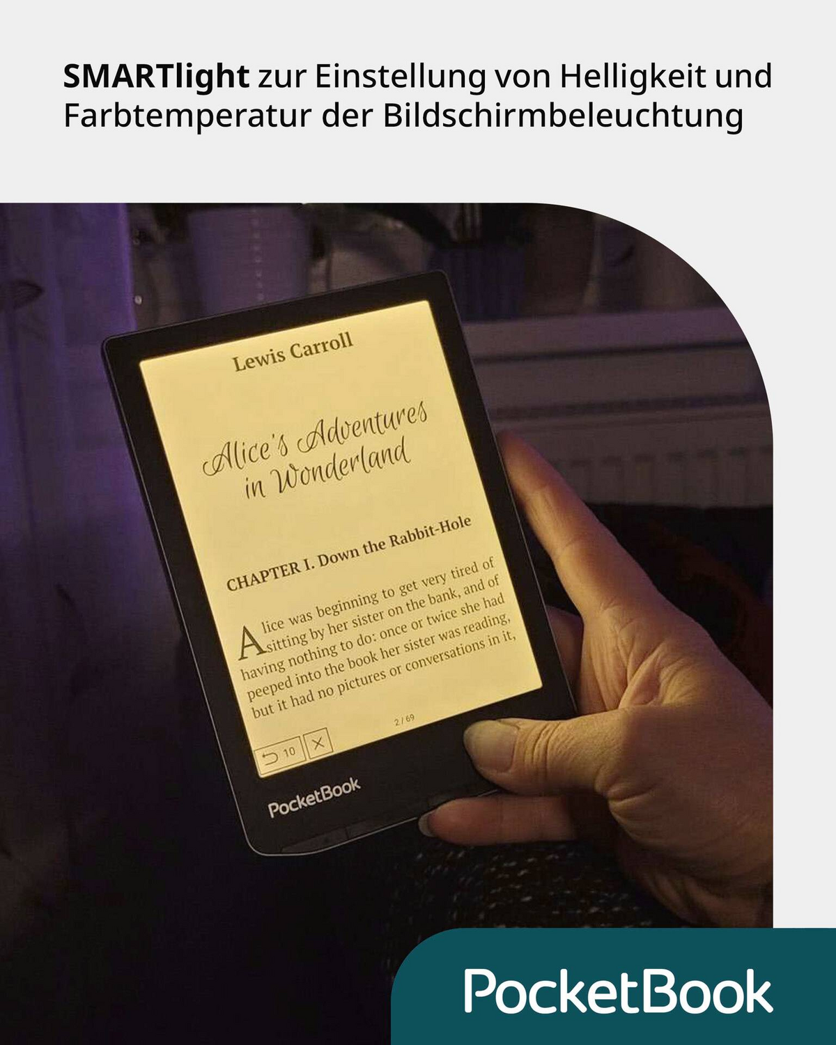 B-Ware Pocket Book Verse E Book Reader Elektronische Bücher E Book Reader 15.2 Cm 6 " Grau - 4029164135355