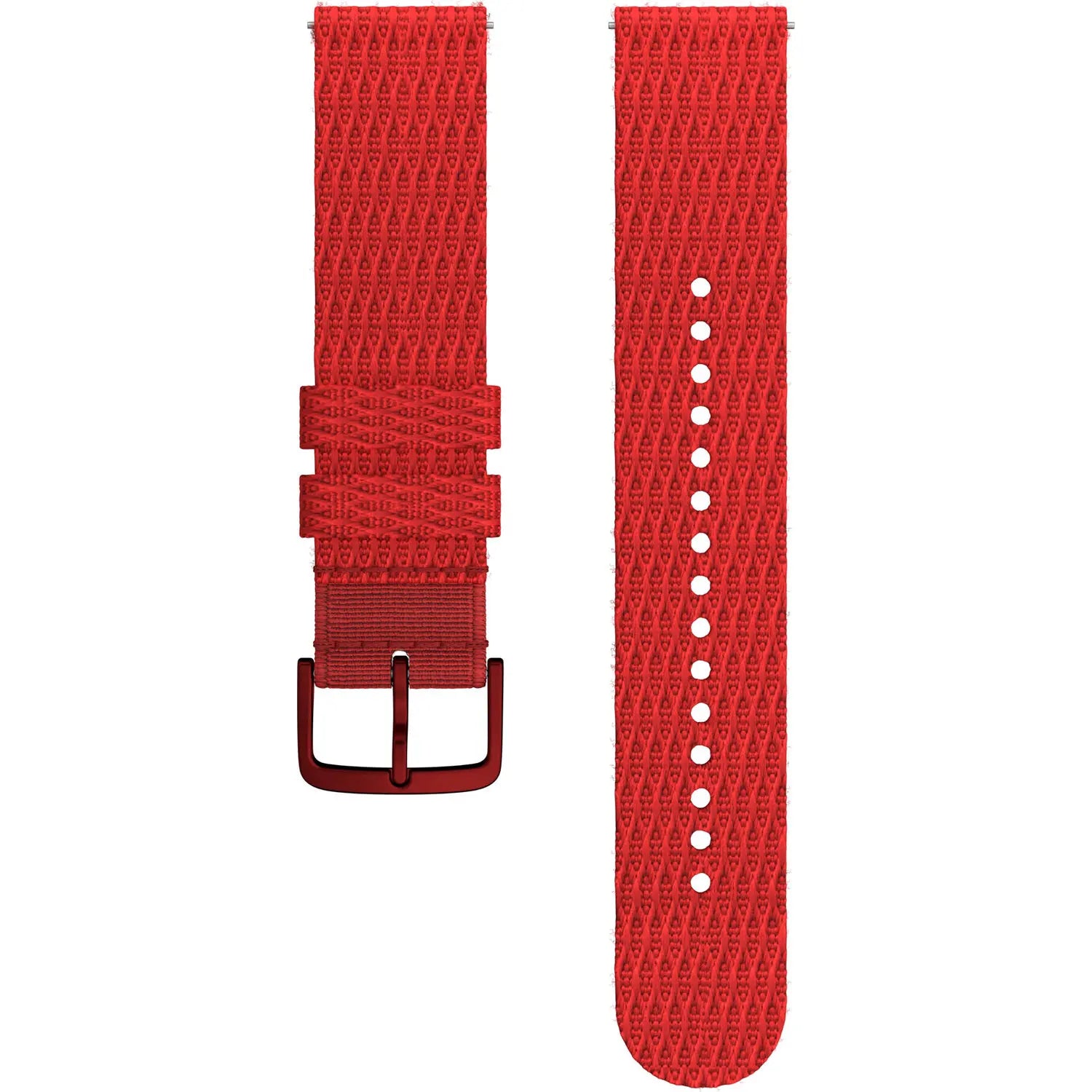 B-Ware Polar Armband Uhrenarmband Textil Band Ersatzband Uhr Pacer 20mm Rot Größe M L - 725882061399