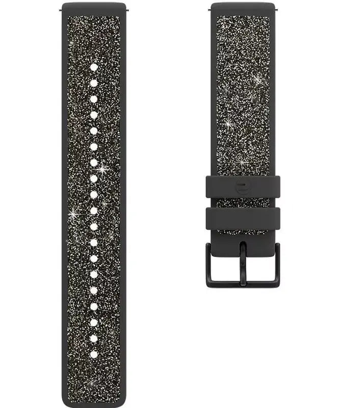 B-Ware Polar Armband Uhrband Ersatz Crystal Grau Kunststoff Swarovski Kristalle Größe S - 725882058481