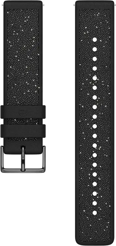 B-Ware Polar Armband Ersatzband Band Schwarz Swarovski Kristalle Größe S M - 725882063683