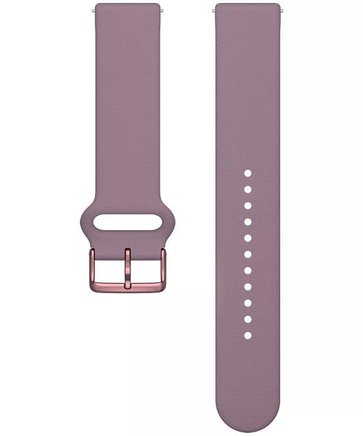 Polar Armband Uhrband Ersatzband Silikon Band Sport Glatt Lila 20 mm Größe S M L - 0725882063614