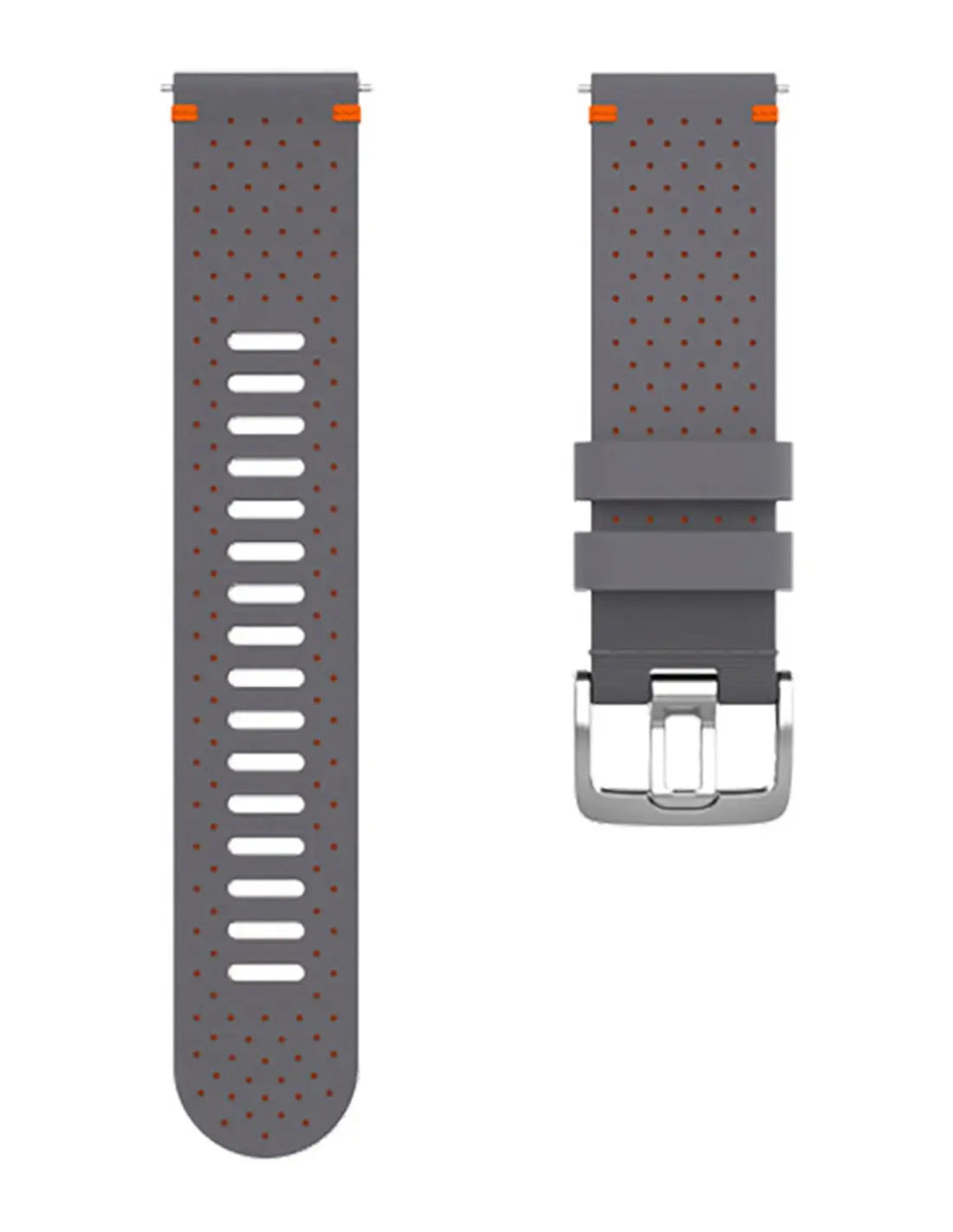 B-Ware Polar Uhrarmband Armband Lederarmband Grau Uhrband Leder Kollektion Größe M L - 725882060019