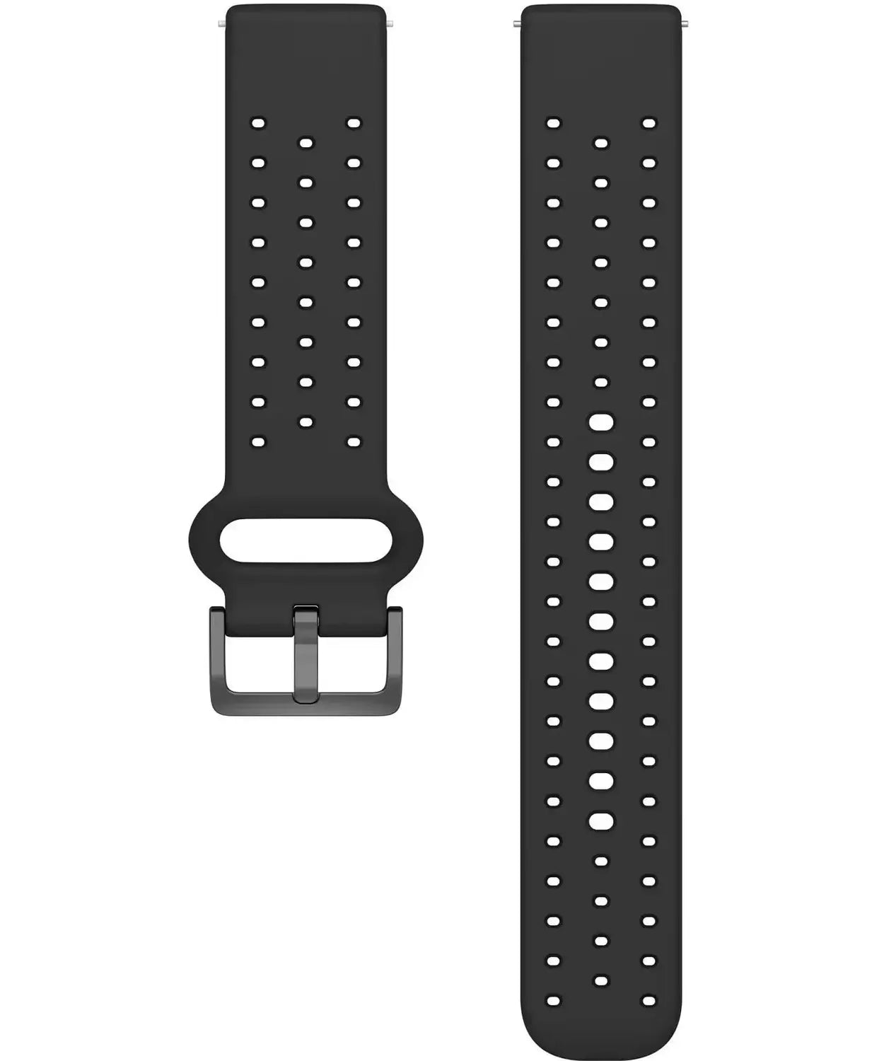 B-Ware Polar Armband Pacer Ignite Band Silikon Uhrenarmband Schwarz 20mm Größe S M L - 725882061405