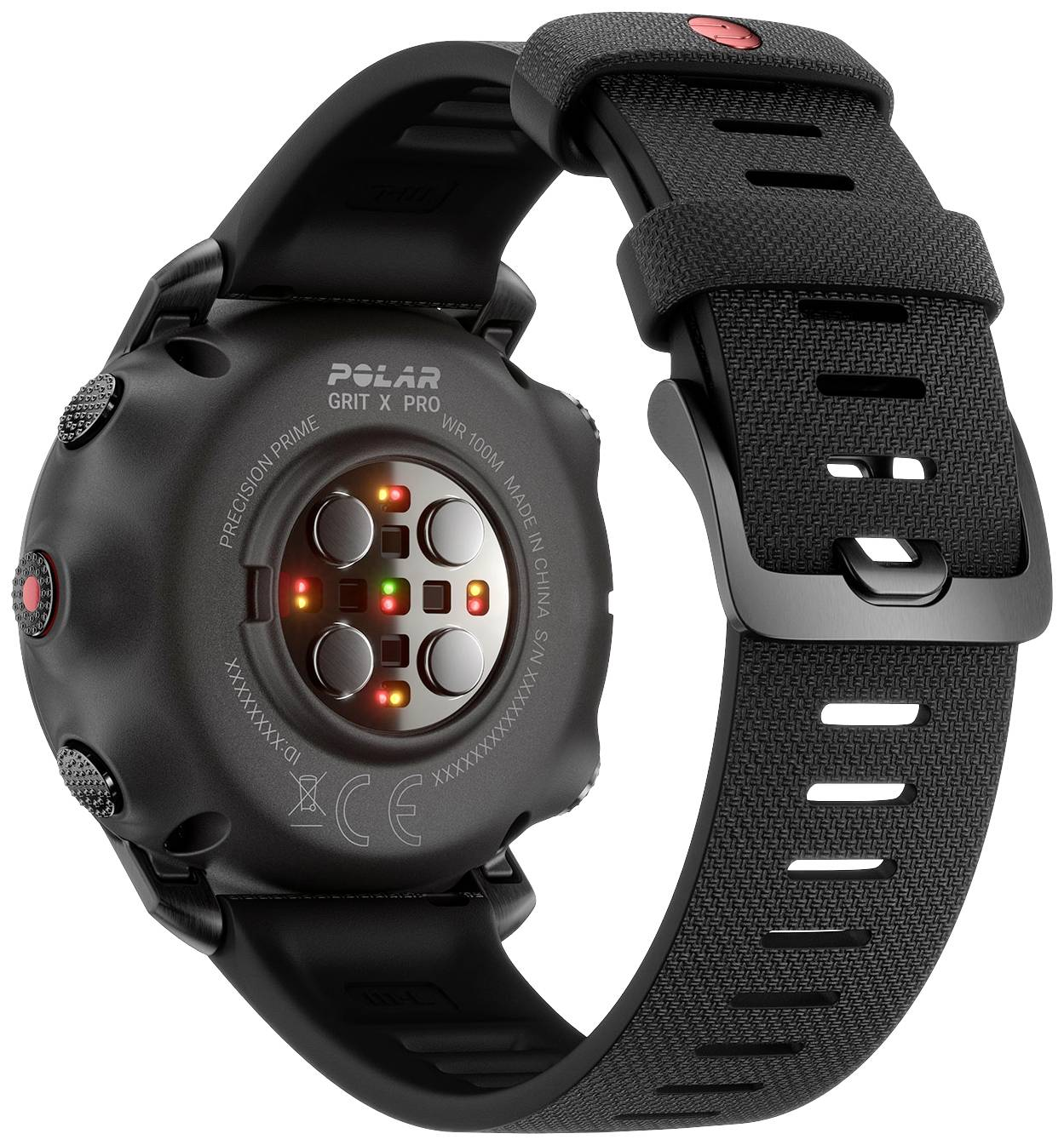 B-Ware Polar Grit X Pro Gps Uhr Sportuhr Fitnesstracker Smartwatch Schwarz Größe M / L