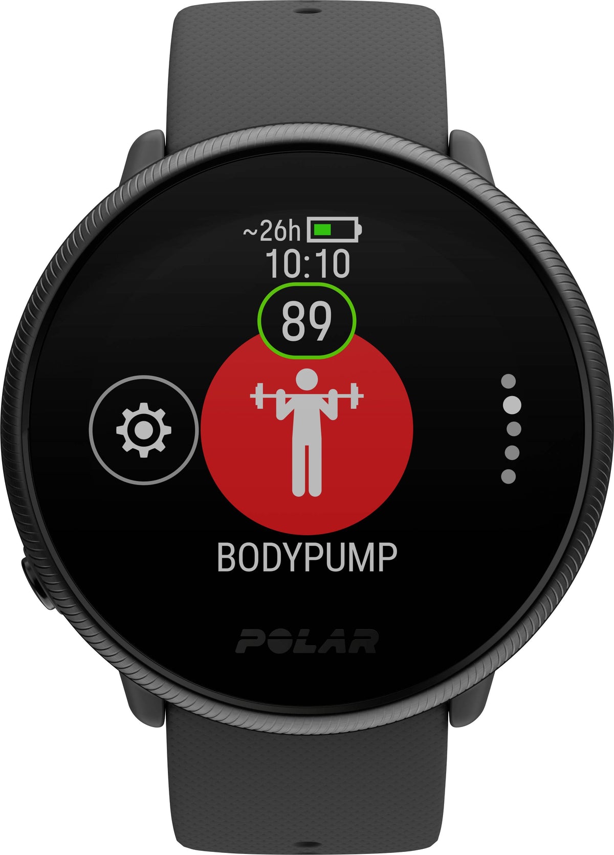 Polar Ignite 2 Sportuhr Multifunktionsuhr Fitnesstracker Uhr Schwarz - 0725882058139