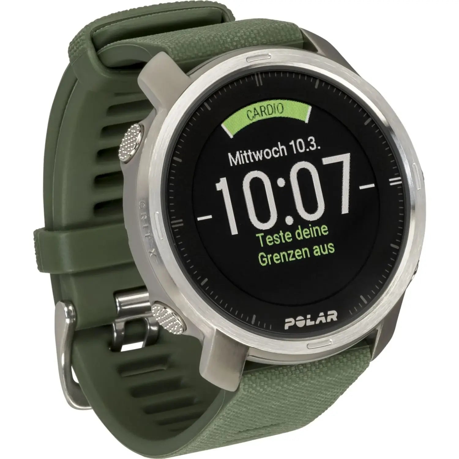 B-Ware Polar Grit X Multifunktionsuhr Tracker Pulsmesser Sportuhr Gps Grün Größe M L - 725882054230