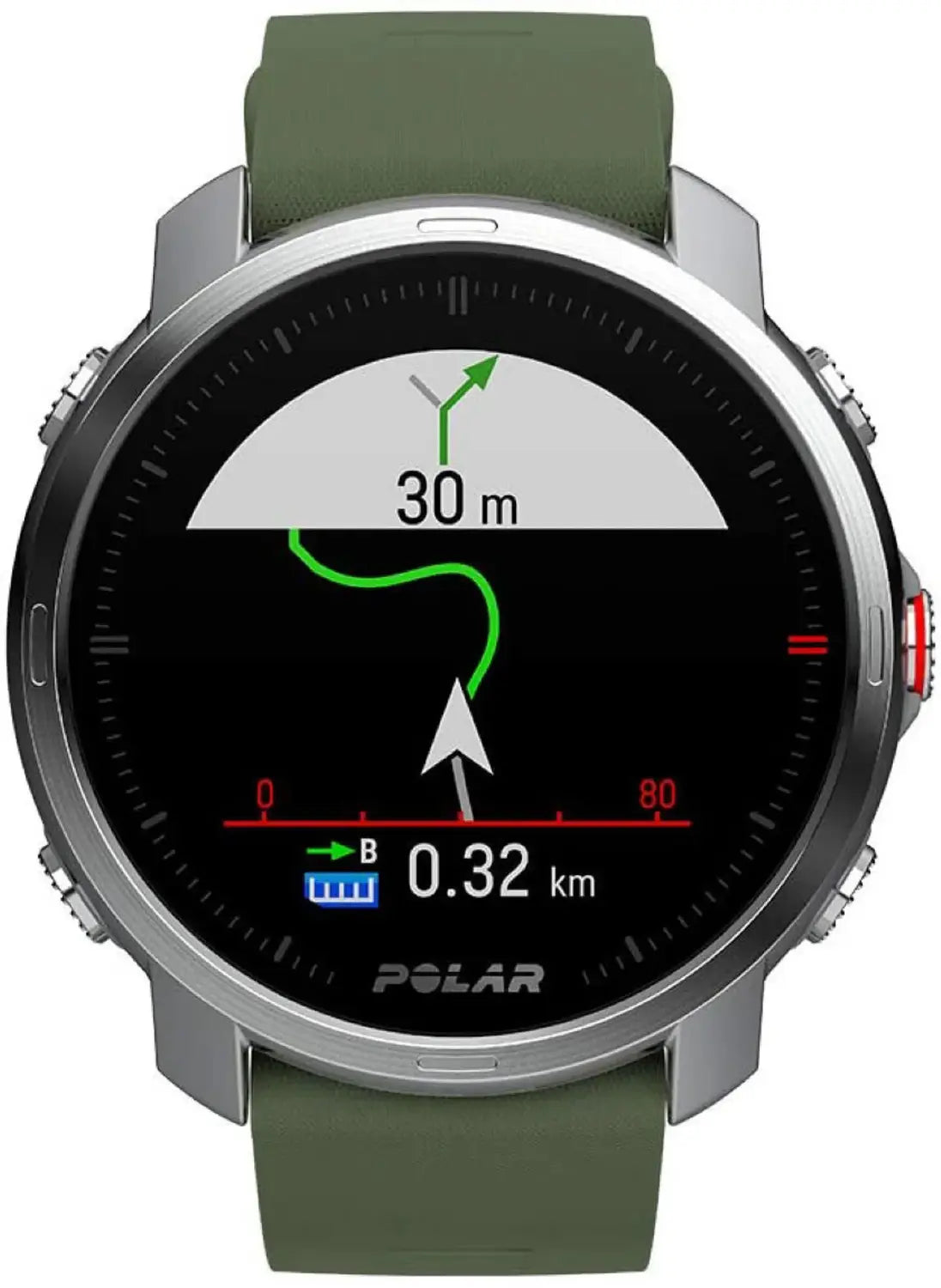 B-Ware Polar Grit X Multifunktionsuhr Tracker Pulsmesser Sportuhr Gps Grün Größe M L - 725882054230