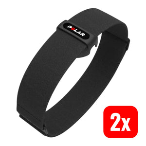 B-Ware Polar Oh1 Armand Für Herzfrequenzsensor Sport Schwarz Größe M L Xl Xxl 2 Stück