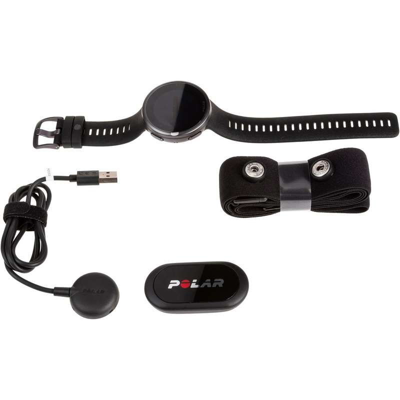 Polar VANTAGE V2 Sportuhr Laufuhr Bundle GPS H10 Brustgurt Schwarz Größe M / L - 0725882054872