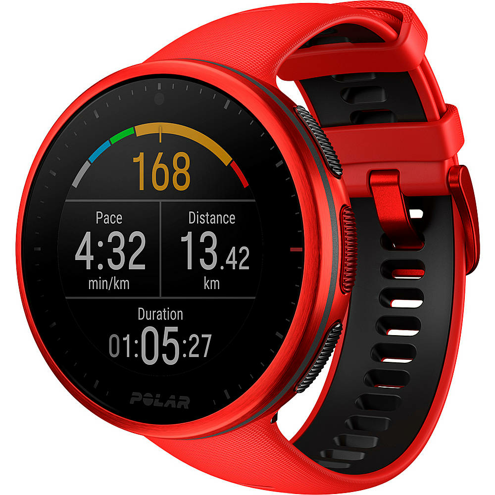 B-Ware Polar Vantage V2 Sportuhr Gps Fitnesstracker Smartwatch Fitnessuhr Rot Größe M L - 725882058924
