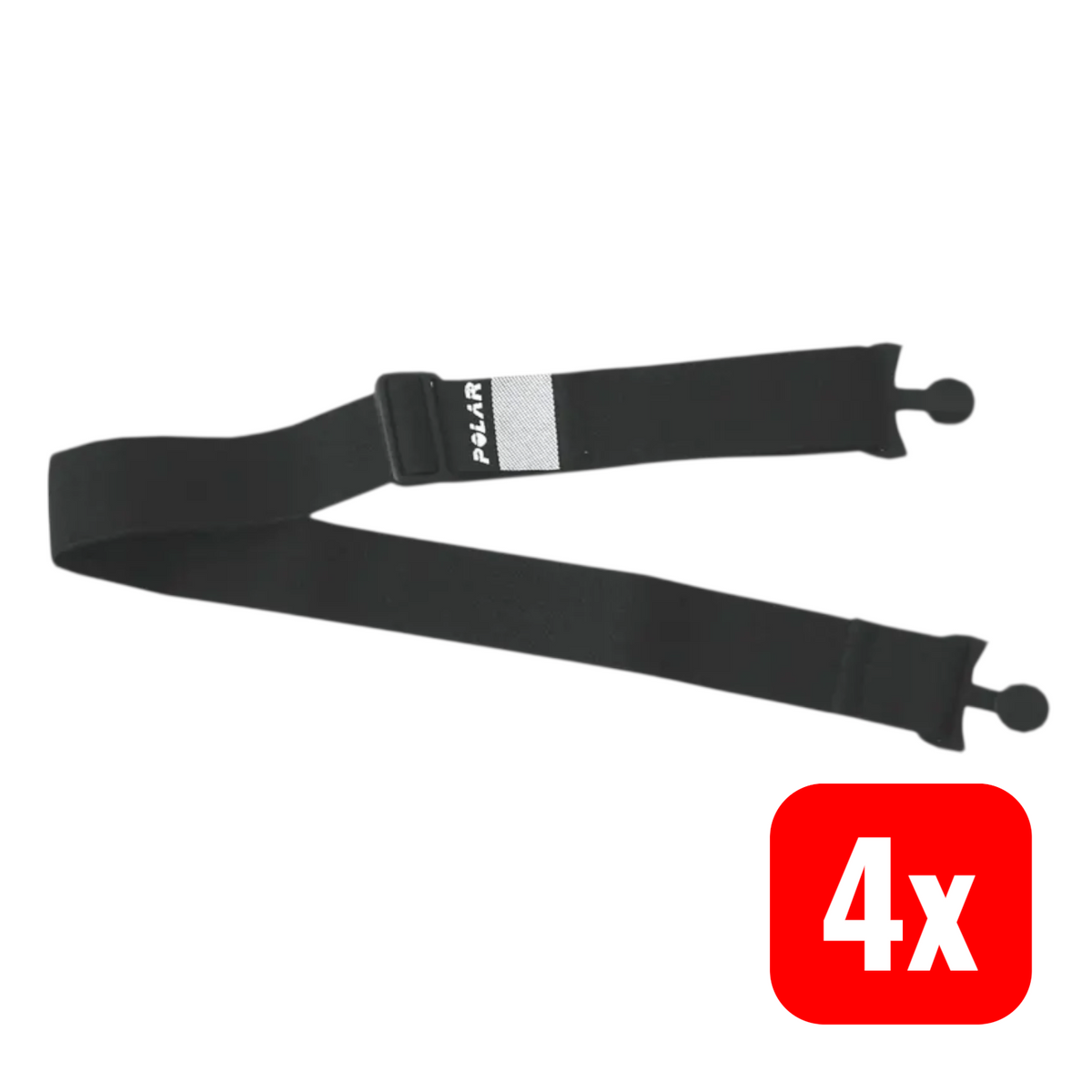 Polar Strap Ersatz Brustgurt für T31 T61 ohne Sensor Größe M schwarz 4 STÜCK - 0725882017556