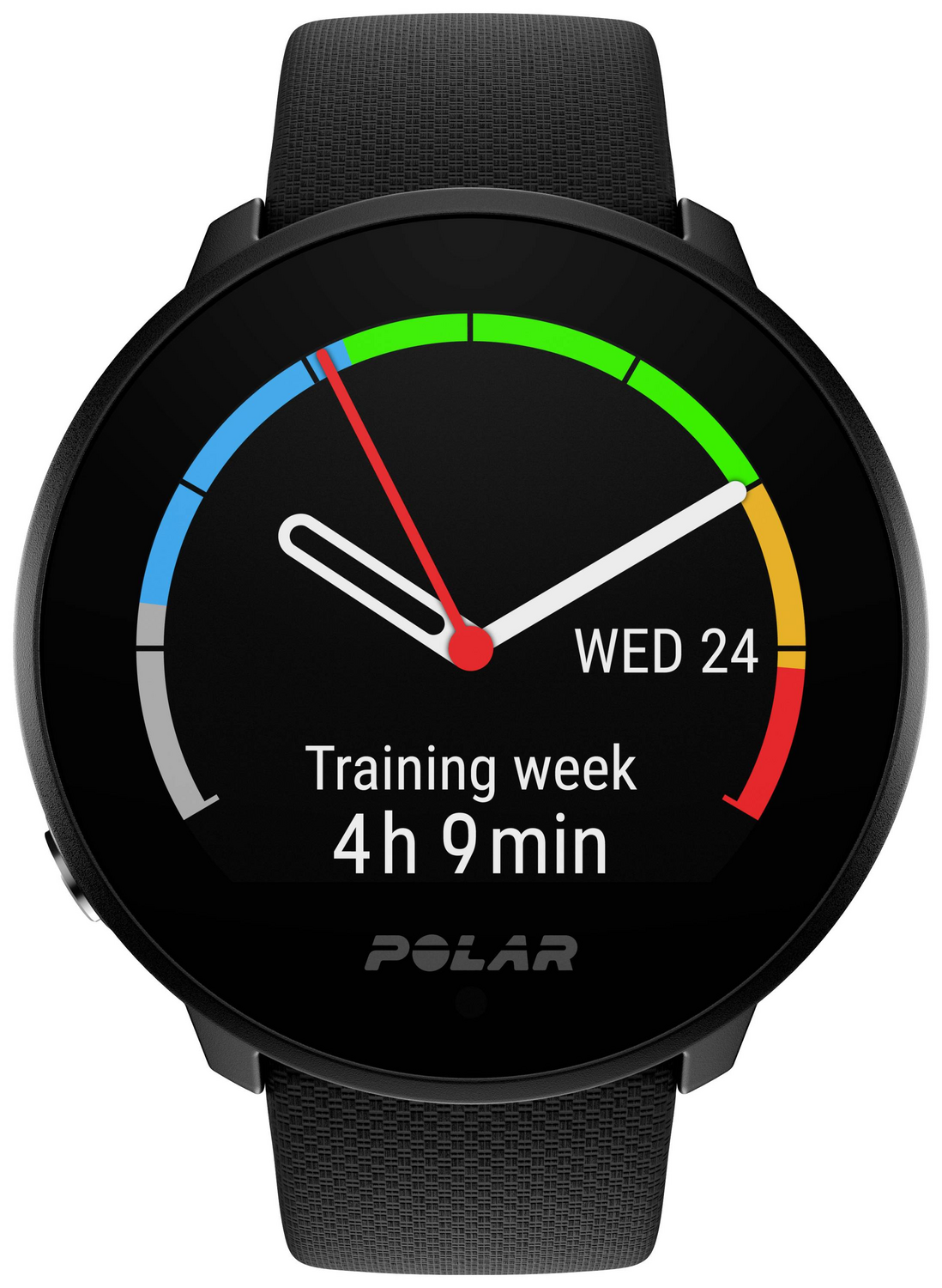 C-Ware Polar Unite Pulsuhr Fitnessuhr Smartwatch Sportuhr Uhr 43mm Schwarz Siehe Text - 725882064260