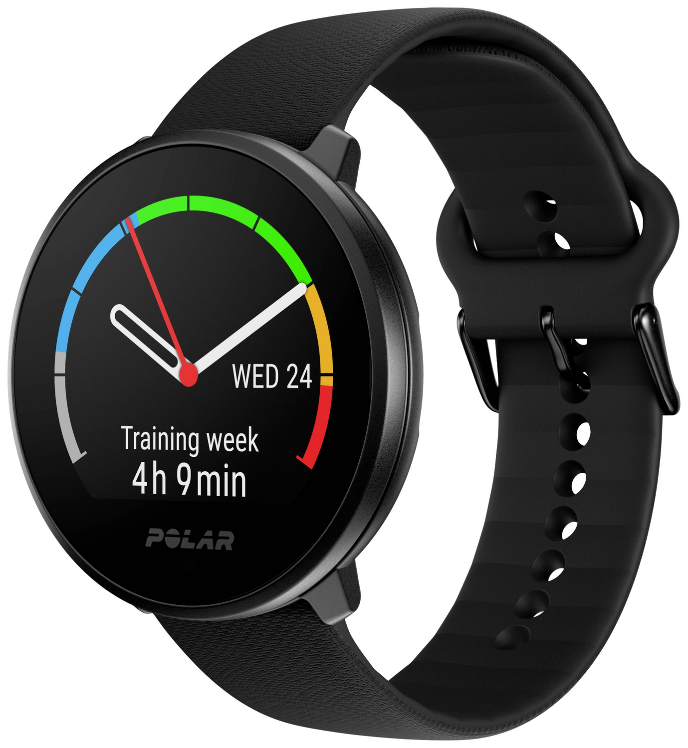 C-Ware Polar Unite Pulsuhr Fitnessuhr Smartwatch Sportuhr Uhr 43mm Schwarz Siehe Text - 725882064260