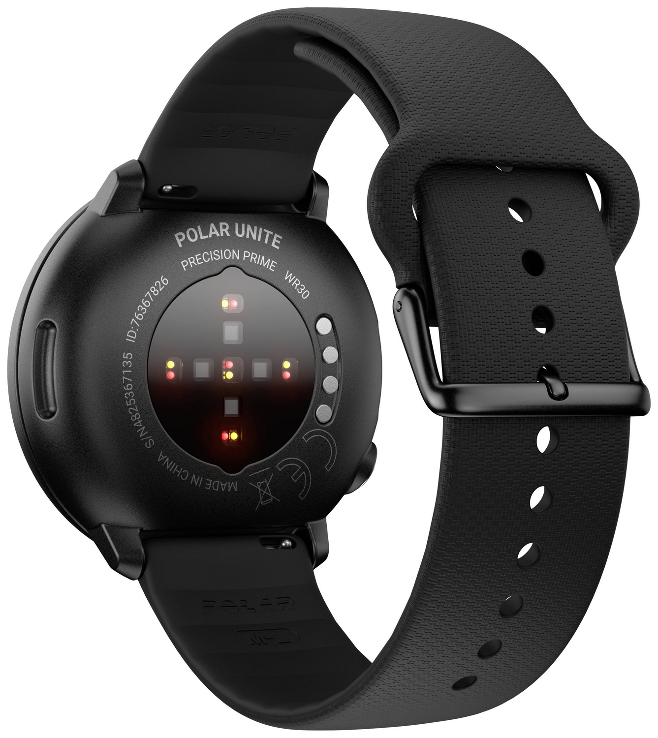 C-Ware Polar Unite Pulsuhr Fitnessuhr Smartwatch Sportuhr Uhr 43mm Schwarz Siehe Text - 725882064260