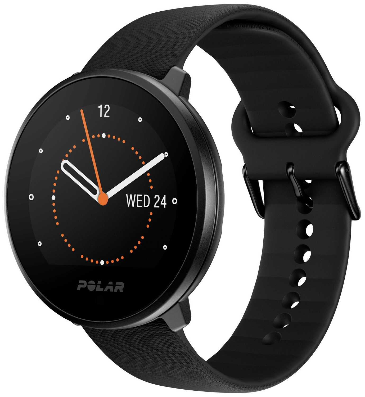 C-Ware Polar Unite Pulsuhr Fitnessuhr Smartwatch Sportuhr Uhr 43mm Schwarz Siehe Text - 725882064260