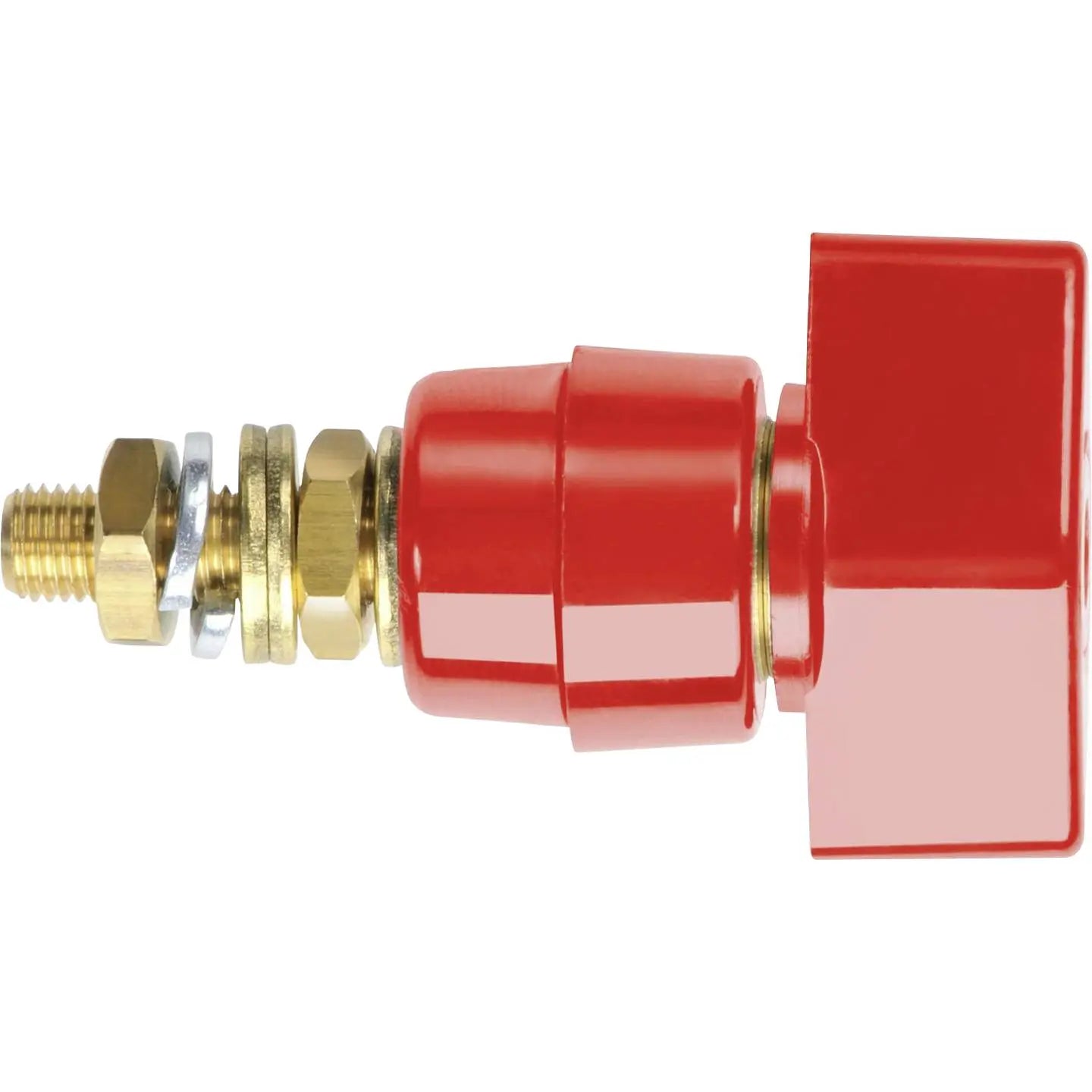 B-Ware Brandname Polklemme Rot Anschlussklemme Batterieklemme Hauptkabel  - 4064161290003