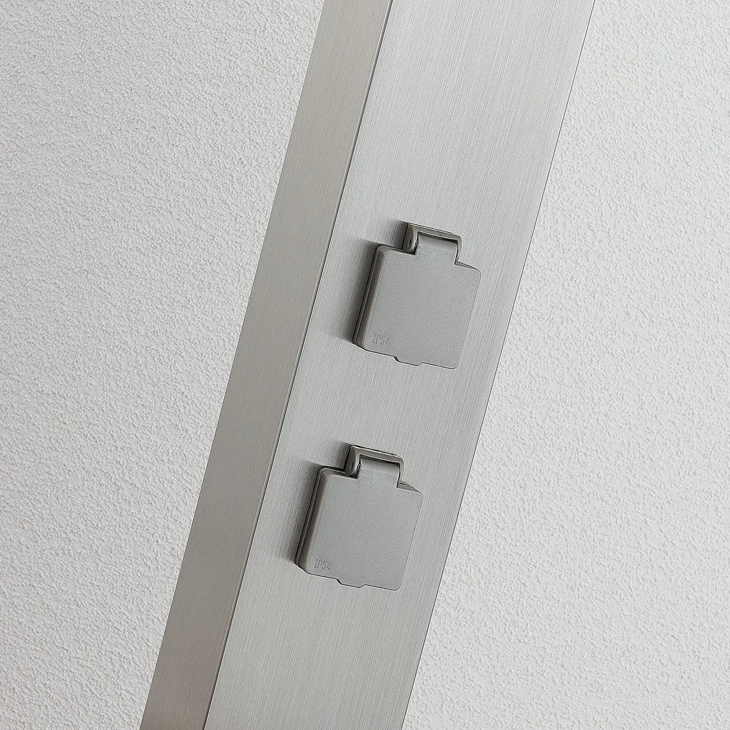 B-Ware Lindby Pollerleuchte Caspa Pollerlampe Wegeleuchte Gartenlampe Mit 2 Steckdosen