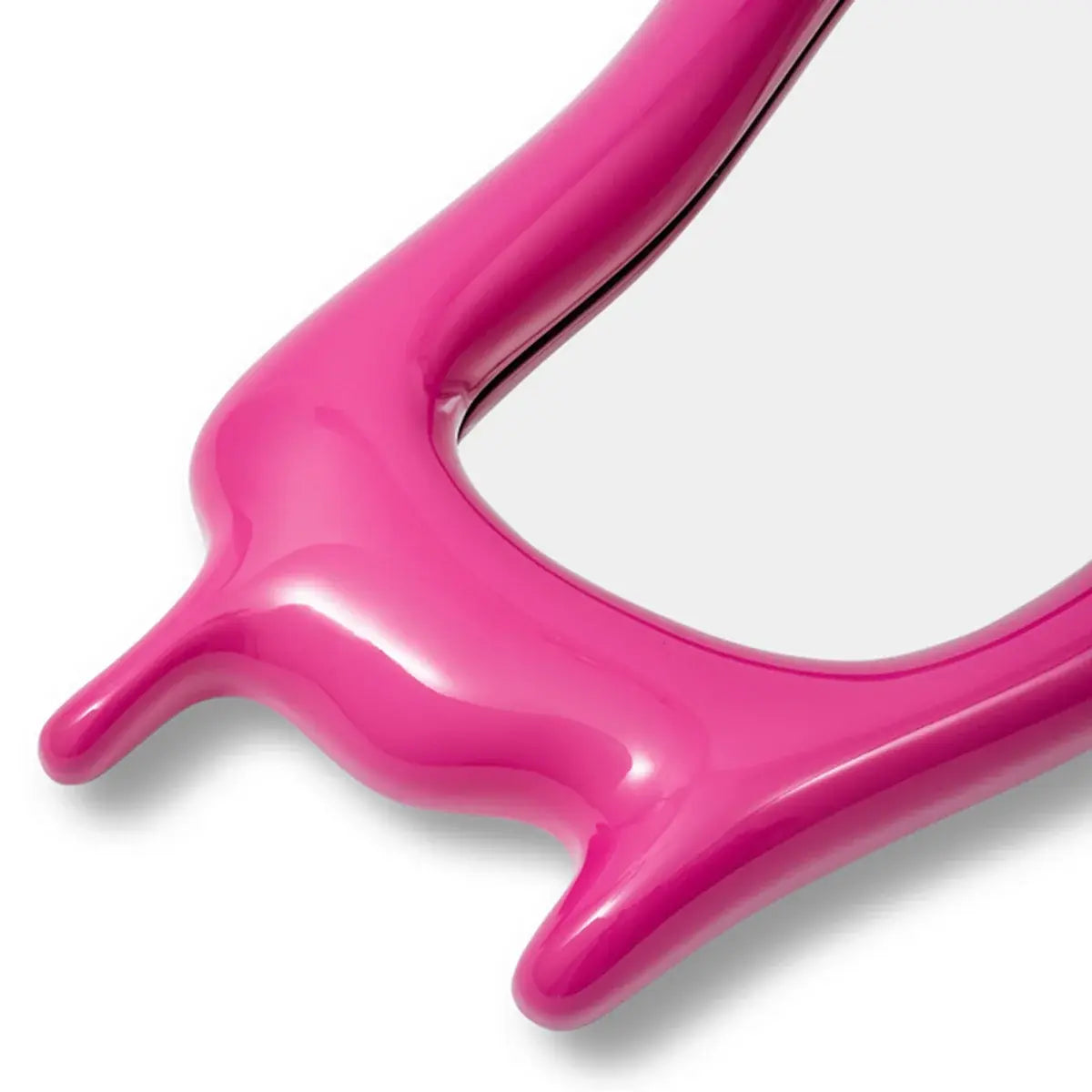 B-Ware Pols Potten Wandspiegel Spiegel Melting Spiegel Oval Light Pink Fiberglas 70cm - 8718142075009