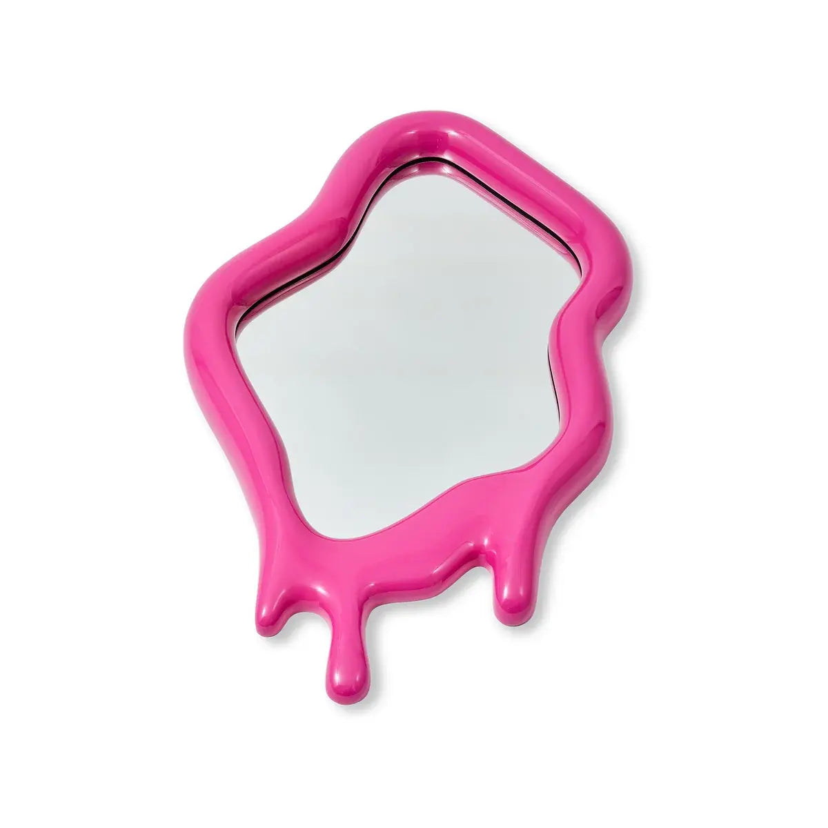 B-Ware Pols Potten Wandspiegel Spiegel Melting Spiegel Oval Light Pink Fiberglas 70cm - 8718142075009