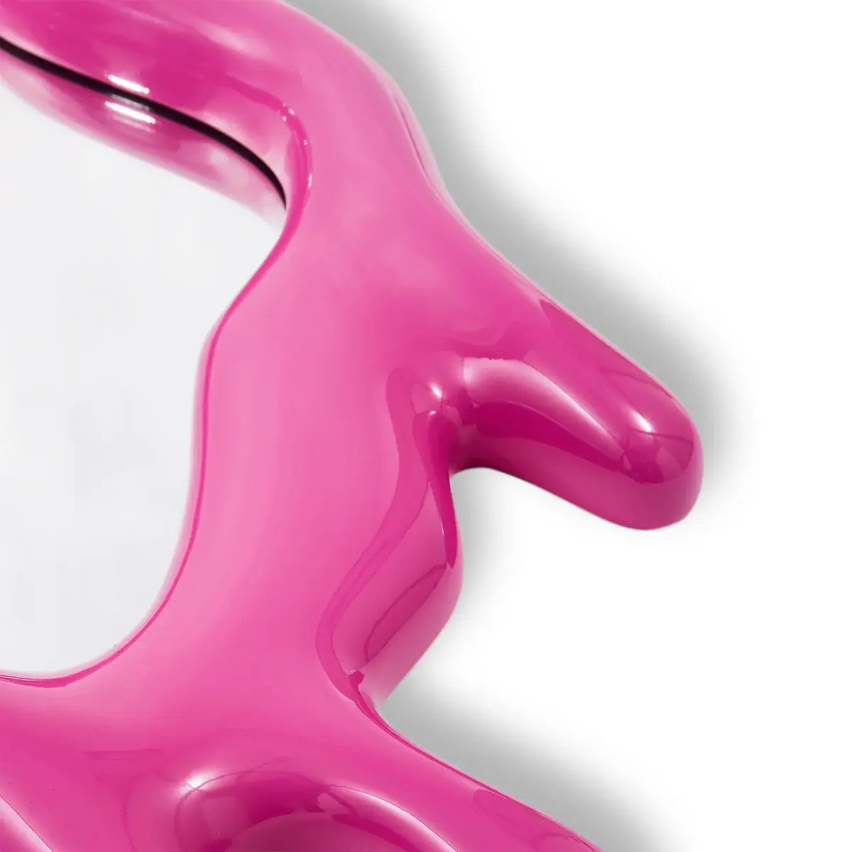 B-Ware Pols Potten Wandspiegel Spiegel Melting Spiegel Oval Light Pink Fiberglas 70cm - 8718142075009
