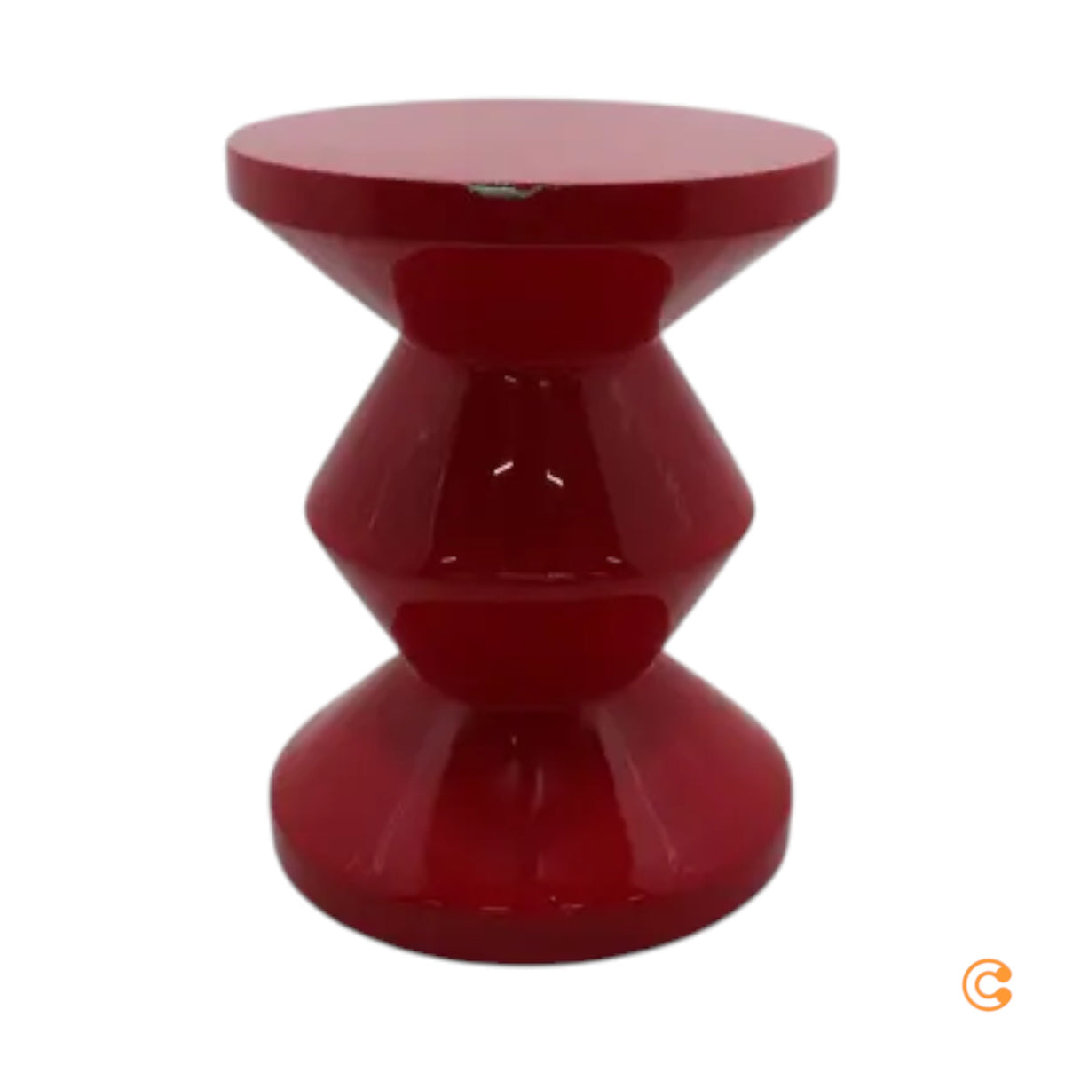 Pols Potten Zig Zag Hocker Sitzhocker Beistelltisch Nachttisch SIEHE TEXT/FOTO - 8718142004283