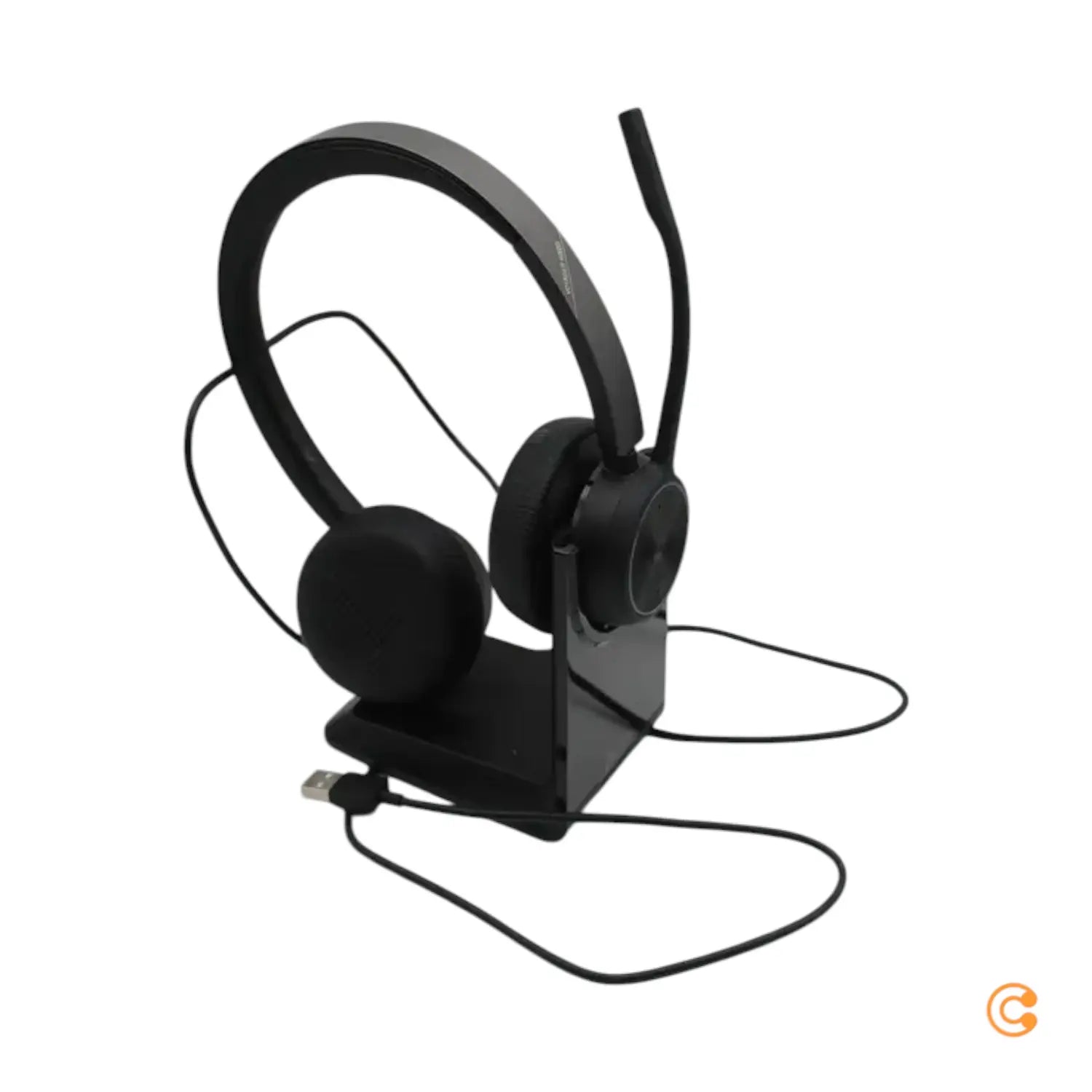 B-Ware Poly Headset Kopfhörer Büro Callcenter Stirnband Boom Mikrofon Siehe Text/Foto - 17229174313
