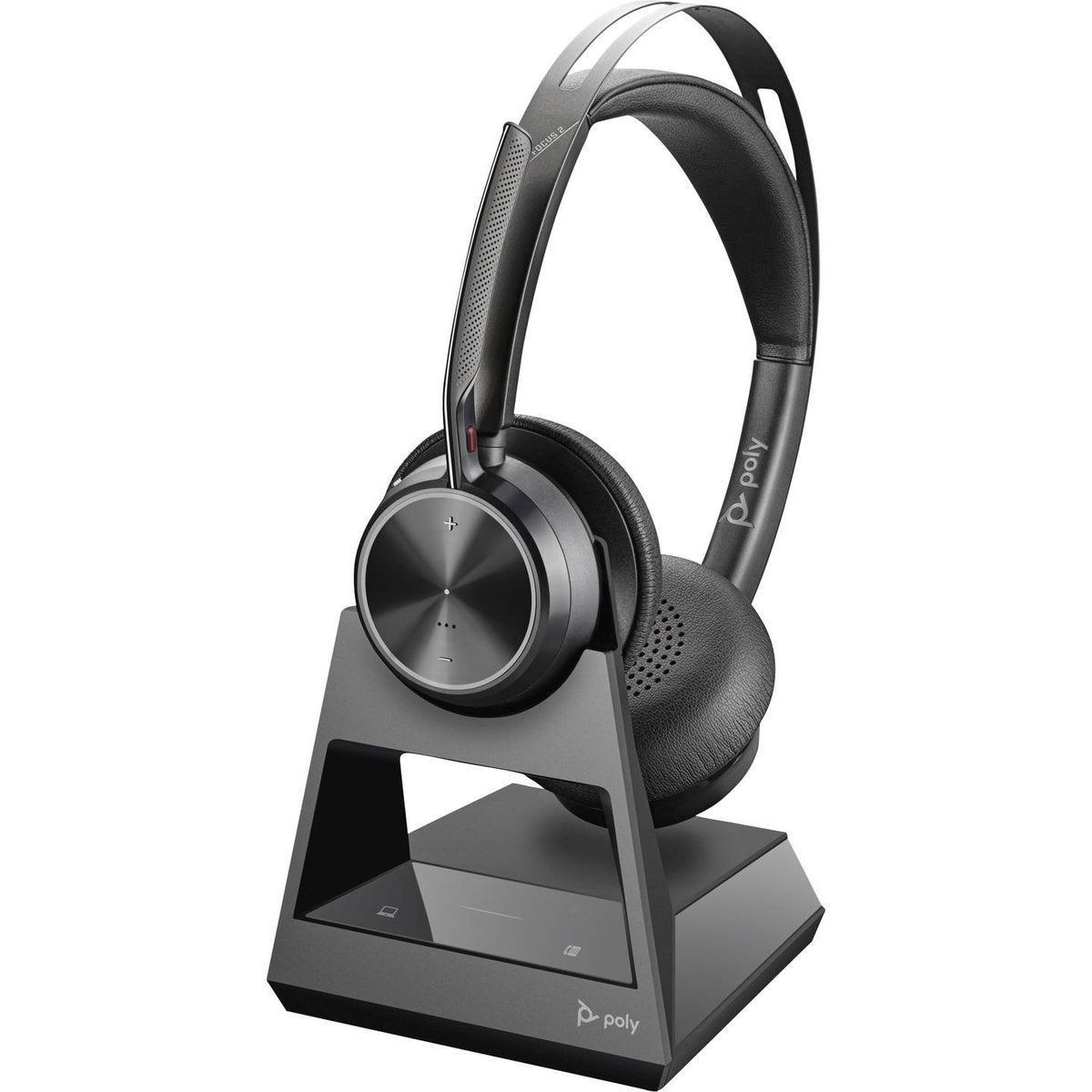 HP Poly Voyager Focus 2 Computer Headset Kopfhörer Bluetooth On Ear Headset - 0197029504517