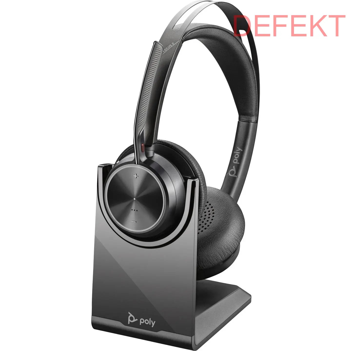 D-Ware Hp Poly Headset Kopfhörer Voyager Focus 2 Bluetooth Stereo Schwarz Noise Cancel - 198122157235