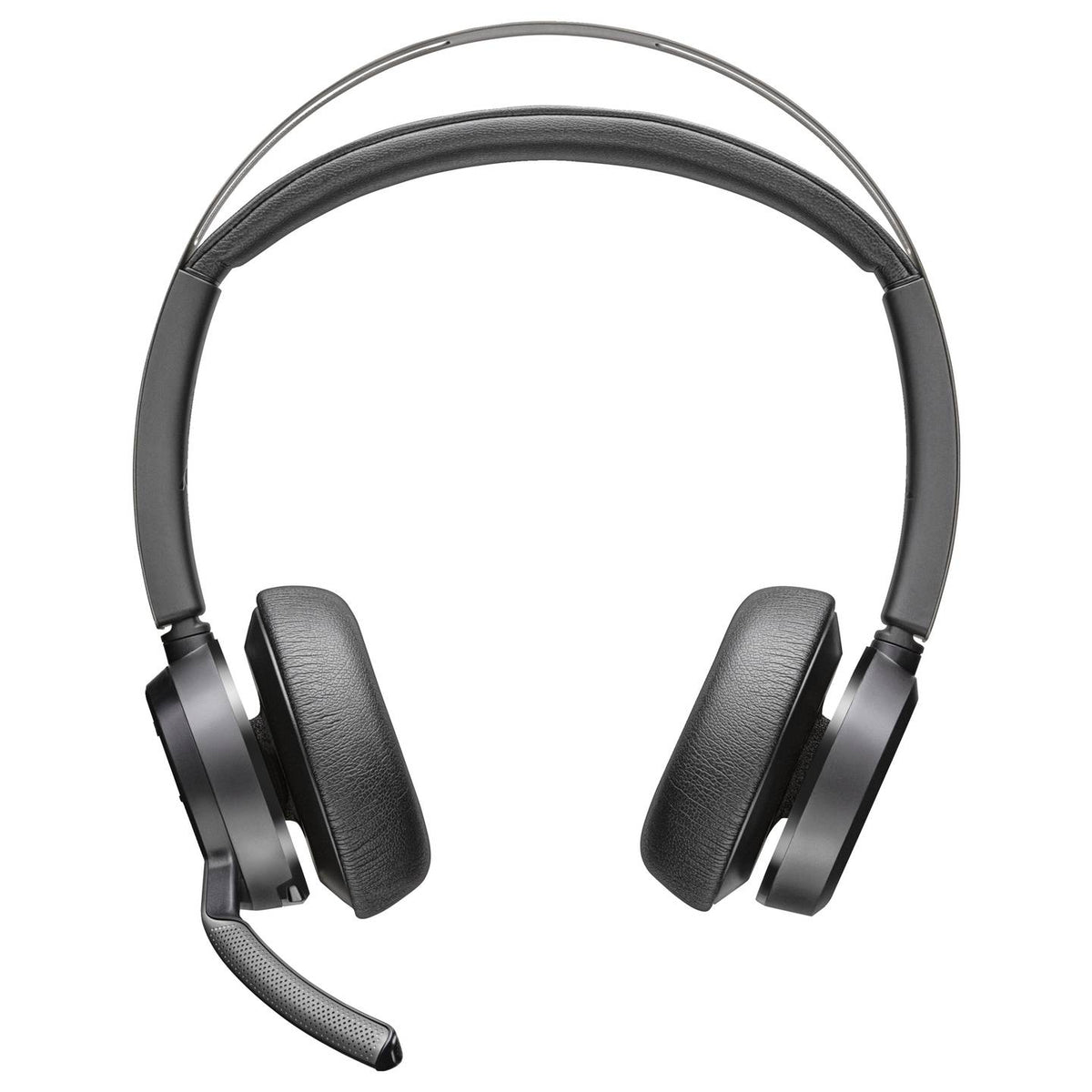 HP Poly Headset Kopfhörer Voyager Focus 2 Bluetooth Stereo Schwarz Noise Cancel - 0198122157235