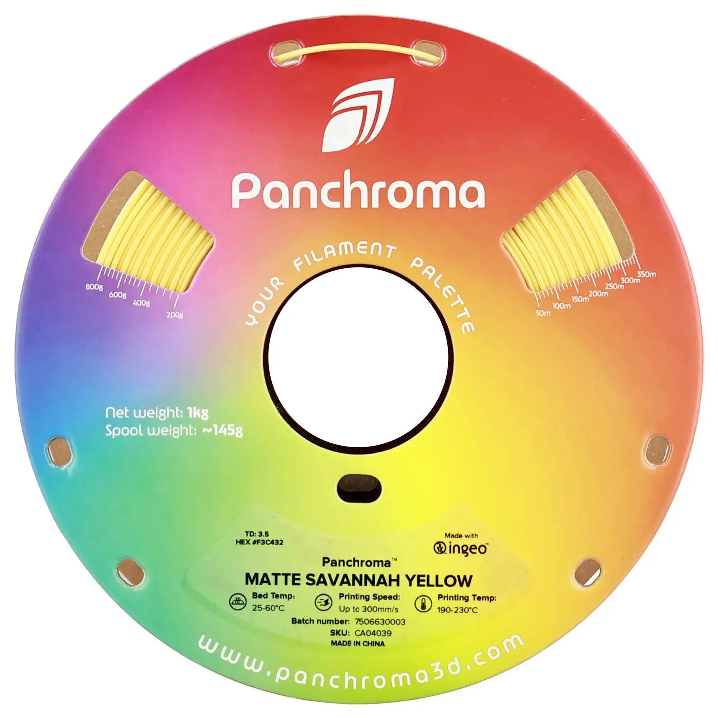 B-Ware Polymaker Filament Druckerfaden Pla 1,75 Biokunststoff Savannah Yellow 3 D Druck - 6938936715160